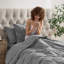 Ensemble d'édredon plissé avec draps Bed-in-a-Bag-103134075-103134055