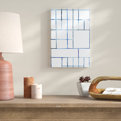«Watercolor Bleed Pattern IV», peinture sur toile