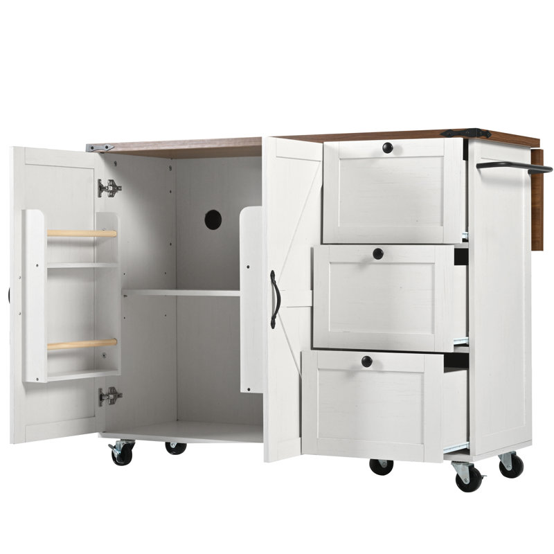 140 cm W Kitchen Island