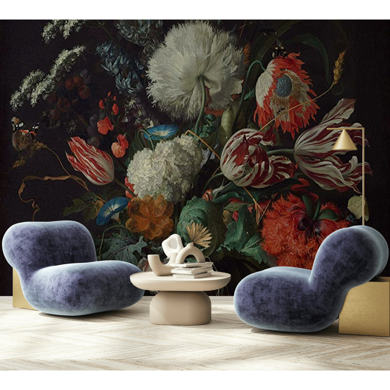 Baroque Bloom, 72" L x 108" W