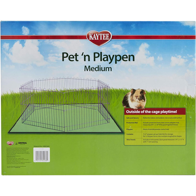 Parc pour petits lapins