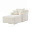 Méridienne intérieure simple, revêtement en velours côtelé moderne, aucun assemblage requis, canapé-lit confortable pour le salon, le bureau, l’appartement-1949367608