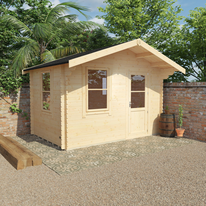 8x12w Caspian | 28mm Log Cabin
