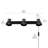 22 Inch 3-Light Matte White Plug-In Track Lighting with Pivoting Track Heads-101942537