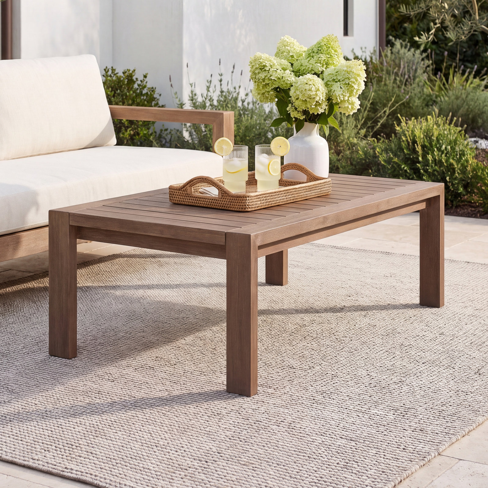 Chaudry 52'' Outdoor Coffee Table
