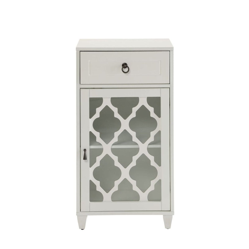 Ceara 1-Drawer Accent Table with 1 Door