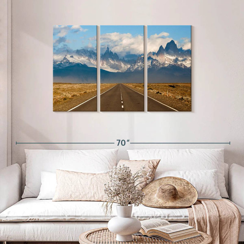 Mehar Road à El Chalten Village, H 36 po x l 57 po