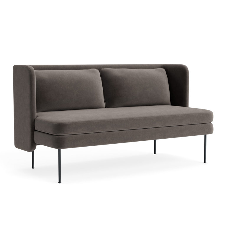 MTO - Bloke 60" Sofa, Storm Velvet