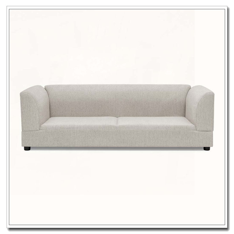 Canapé confortable surdimensionné pour animaux de compagnie de taille moyenne / grande, Beige