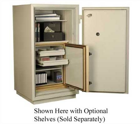 Fireproof Mixed Media Security Safe with Electronic Lock, 10.5 CuFt