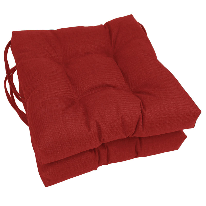 Coussin de chaise de salon intérieur/extérieur, Paprika