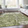 Premium Machine Washable Prisco Olive Rug