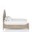 Bed Frame With Transitional Casual Design