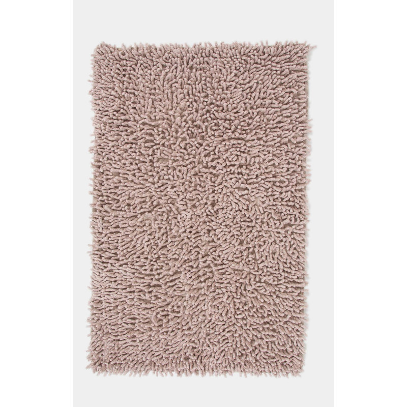 Tapis pour salle de bain Hazem, Brun