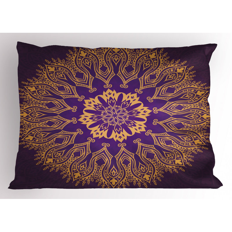 Manly Polyester Damask Sham Set, Twin