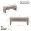 Banc de rangement rembourré Rasner-1116632237