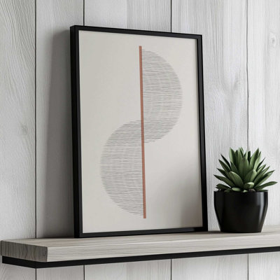Geometric Composition II By Alisa Galitsyna Art Print