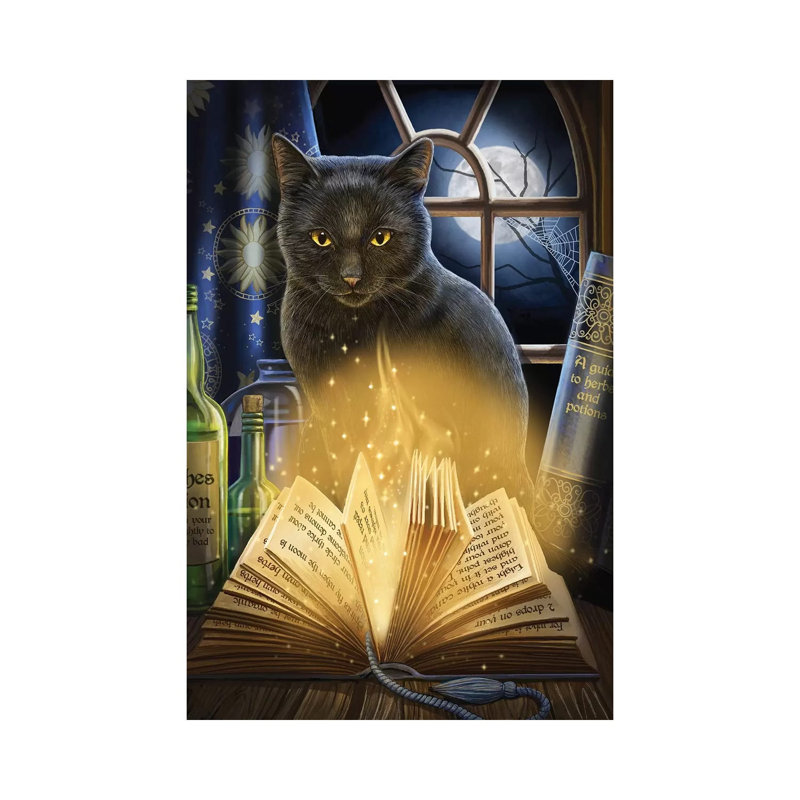 Bewitched by Lisa Parker - Wrapped Canvas Print, 30.48cm H x 30.48cm W x 1.905cm D