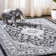 Arignote Modern Persian Floral Cream/Gray/Black Rug