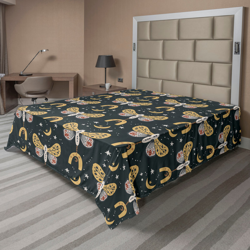 Drap plat Ambesonne Astrology, Grand drap plat