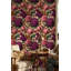 Papier peint floral Roses rétro