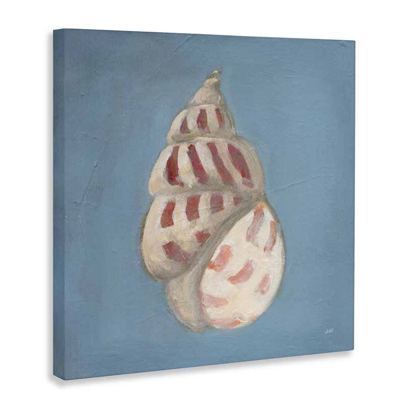Toile de coquillages doux, conception de Julia Purinton, H 17 po x l 17 po