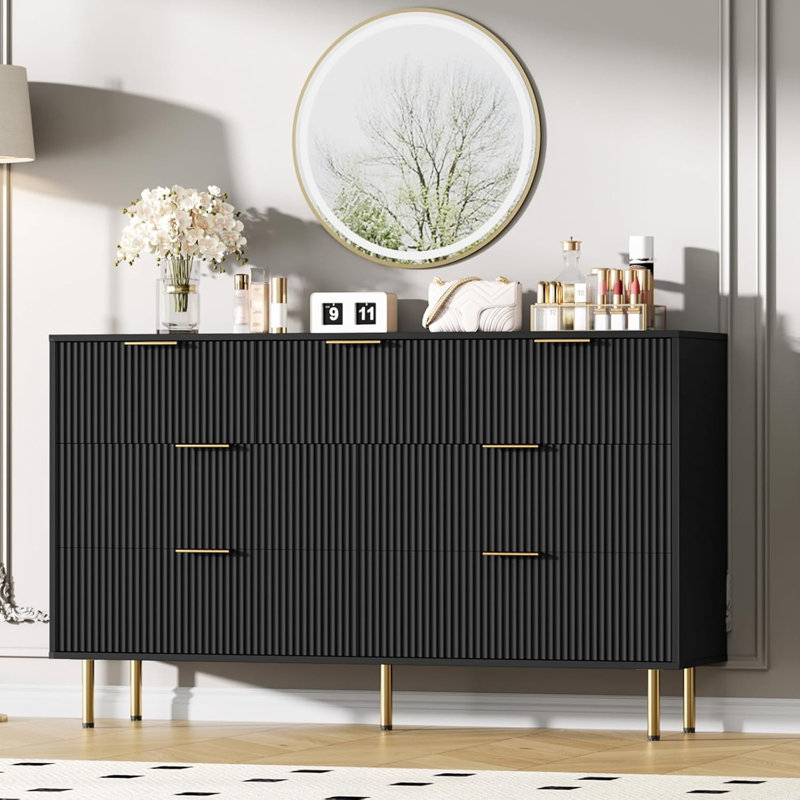 Commode 7 tiroirs, Black 1