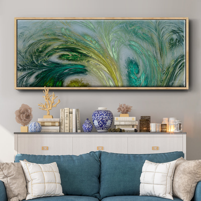 Altitude V- Framed Canvas