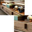 Crédence de rangement en bois massif de style américain 78,74 po