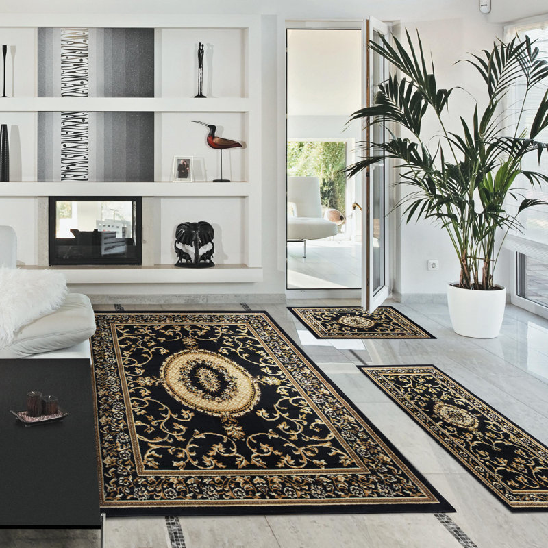 Ensemble de tapis d'intérieur 3 pièces Dodington