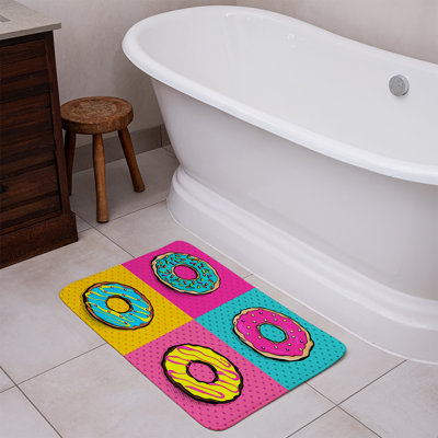 Dorlinde Non-Slip Bath Rug