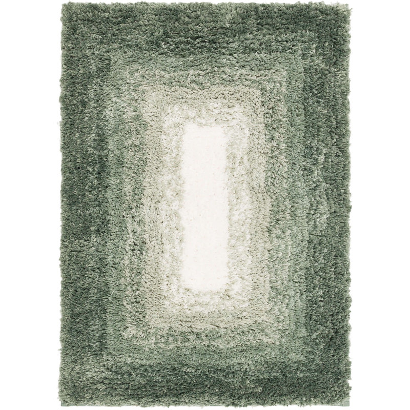 Tapis pour salle de bain Sparkman, L 17 po x L 24 po, Eucalyptus