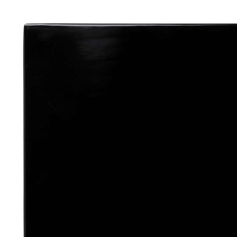 Elite Global Solutions Melamine Platter, Black, 0.5" H x 24" W x 13.5" D