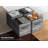 11" Foldable Fabric Storage Cube Bins with Handles, 1 Piece, Wood Gray-115750724