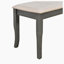 Shanequah 6-Piece Farmhouse Dining Table Set, Rectangular Trestle Table and 4 Upholstered Chairs & Bench for Dining Room-88581098-88581099-88581100