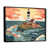 Black Floater Framed