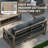 4 Pieces Modern Outdoor Furniture Patio Conversation Sets With Olefin Fabric-1970858886