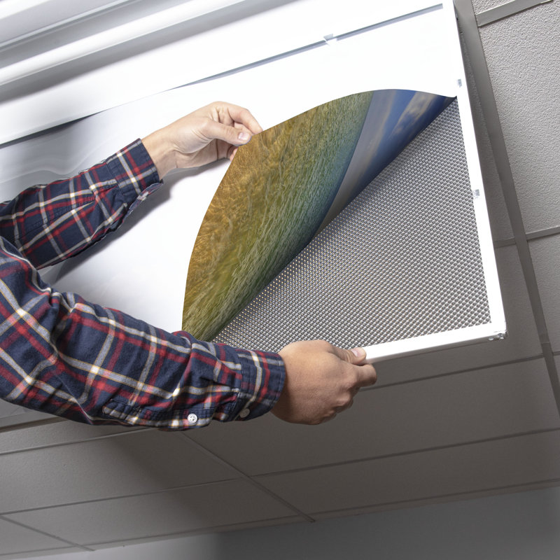 Beach Rectangle Fixture Component Ceiling Light