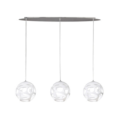 Girardi 3 - Light Polished Chrome Kitchen Island Pendant