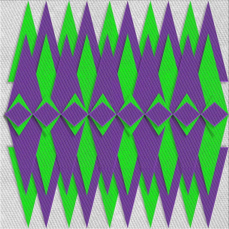 Knowle Geometric Indoor Rug, Square 5'