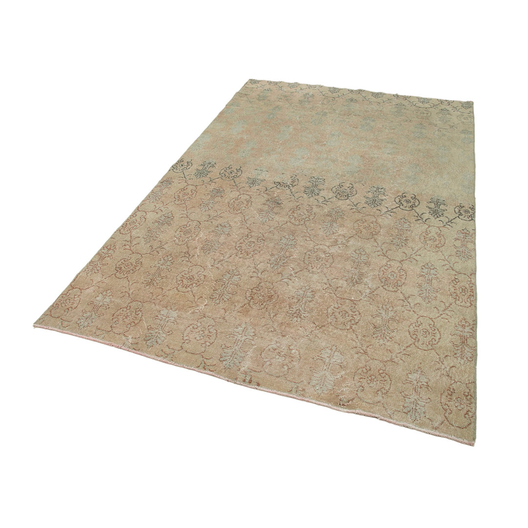 Checkered Kilim Orange Checkered Wool Handmade Area Rug