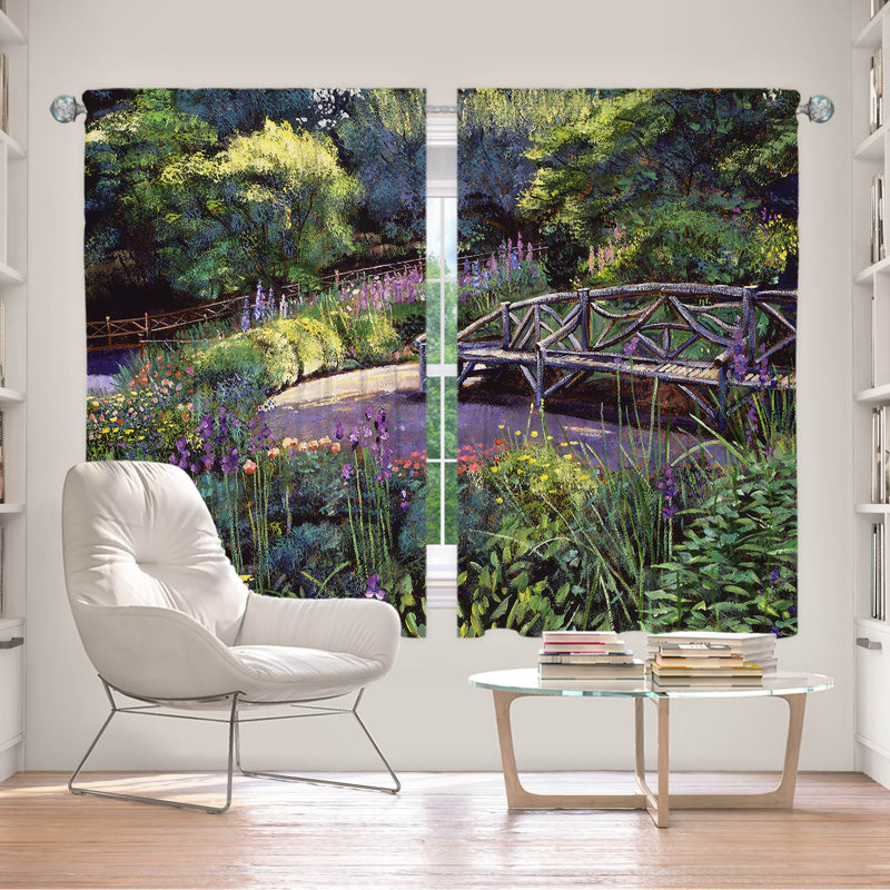 Rideau simple obscurcissant avec passe-tringle Delaughter, L 40 po x L 52 po