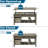 37.8in Water-Washed Gray Extensible Lift Coffee Table-324061776-324061777