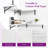 Kaboon Floating Shelves Set Of 2, 10X27 Inch White-288897072-284734313