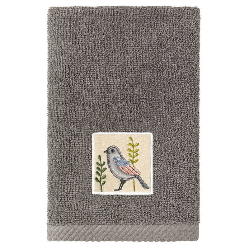 3 Piece Turkish Cotton Towel Set, Charcoal