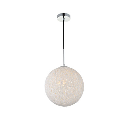 Luminaire suspendu sphérique 1 lumière Daven