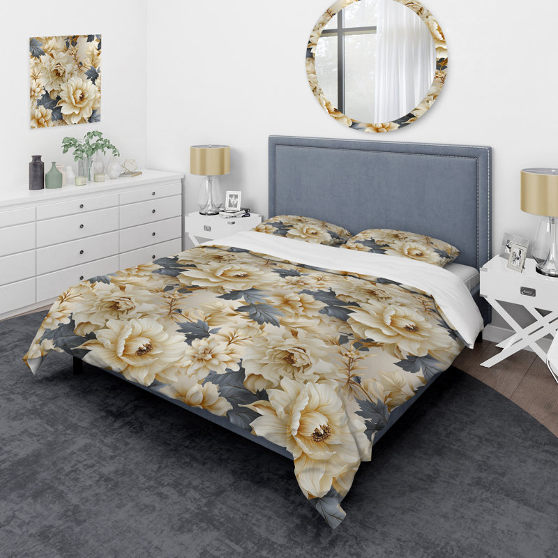 Ensemble de housse de couette Neo Victorian Fusion Victorian, Housse de couette pour très grand lit et 2 très