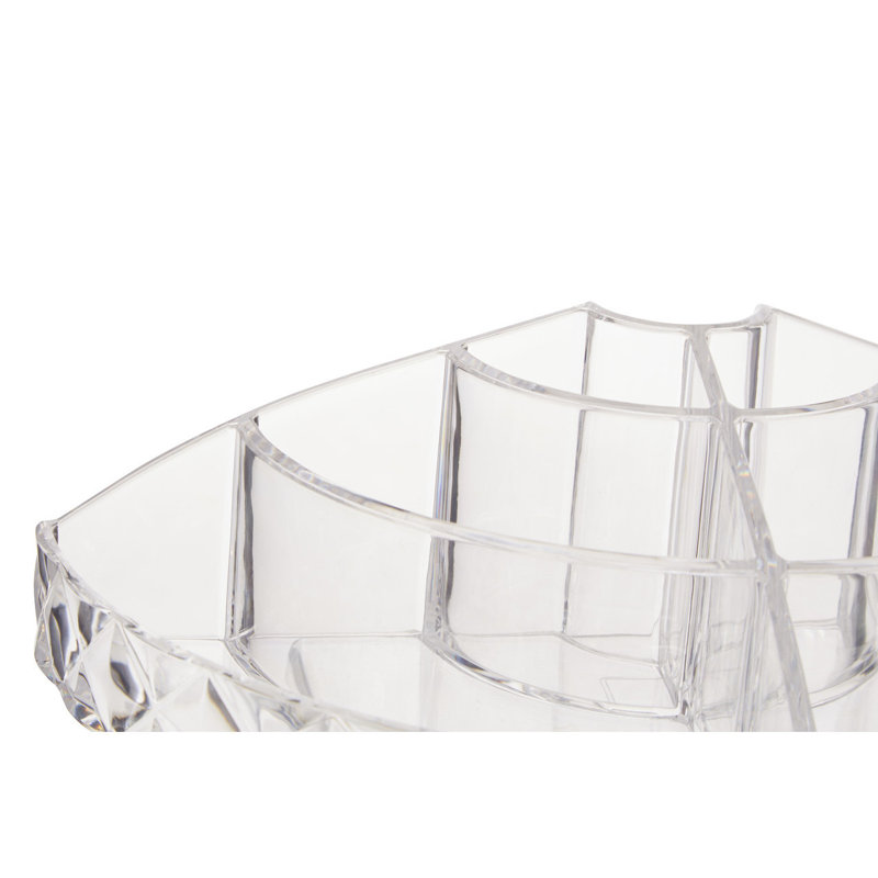 Nempnett Thrubwell Plastic Bathroom Organiser, Clear