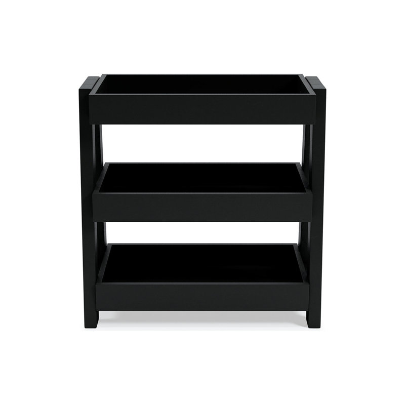 Table d'appoint Checketts, Noir, noir, noir, noir