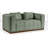Mallina Vegan Leather Loveseat-1145818956